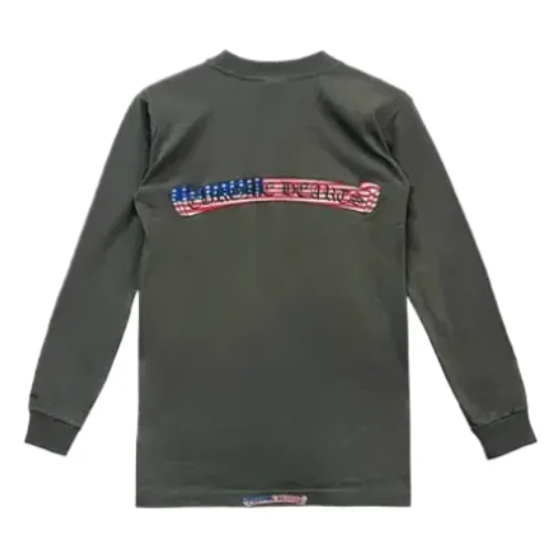 Archive Scroll Script LS Chrome Hearts T-Shirt