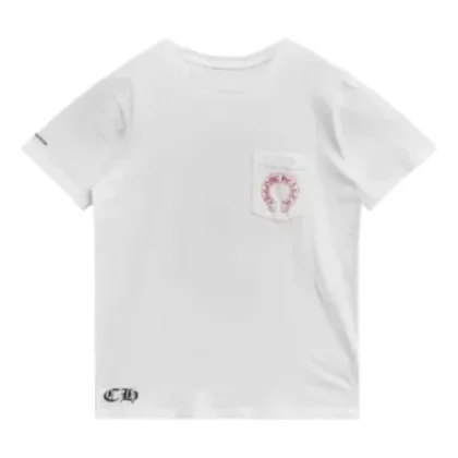 Cemetery Cross Red Horseshoe White Chrome Hearts Shirt​