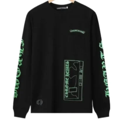 Chrome Hearts Aoyama Black Long Sleeve T-Shirt
