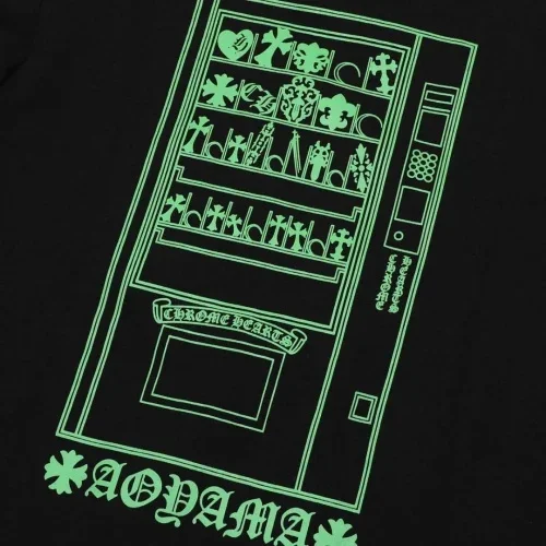 Chrome Hearts Aoyama Black Long Sleeve T-Shirt