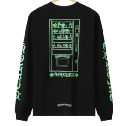 Chrome Hearts Aoyama Black Long Sleeve T-Shirt