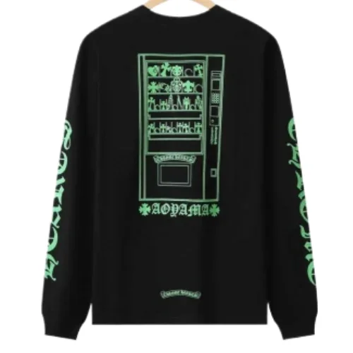 Chrome Hearts Aoyama Black Long Sleeve T-Shirt