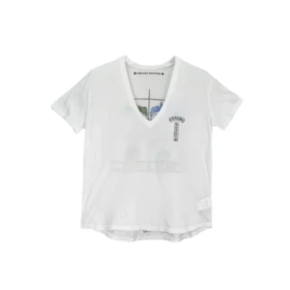 Snot-Spit White Chrome Hearts Shirt