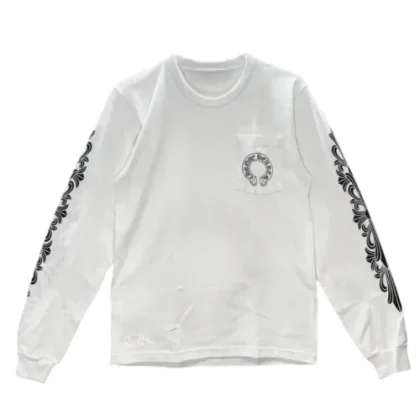 Chrome Hearts Longsleeve Classic Horseshoe Logo
