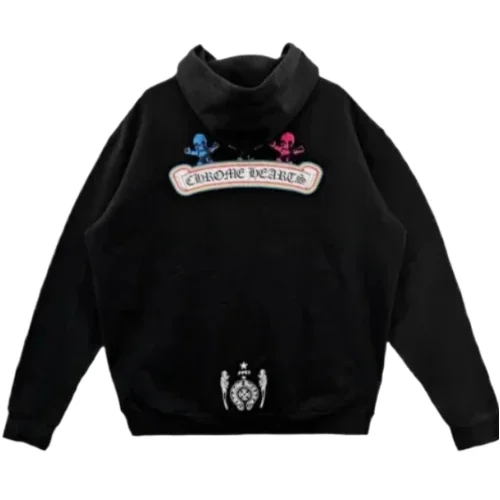 Chrome Hearts FOTI Skull Zip-Up Hoodie