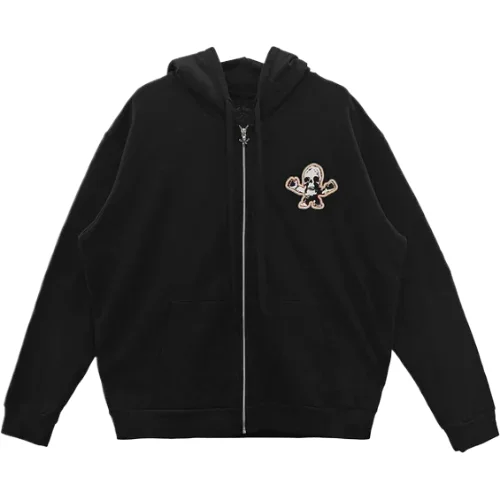 Chrome Hearts FOTI Skull Zip-Up Hoodie