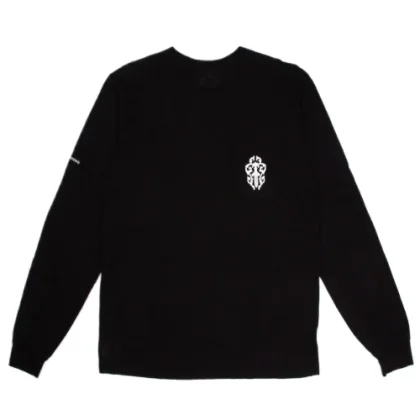Chrome Hearts Dagger Logo Long Sleeve T-Shirt Black