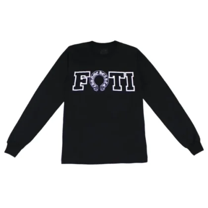 Foti Chrome Hearts Shirt Long Sleeve Black