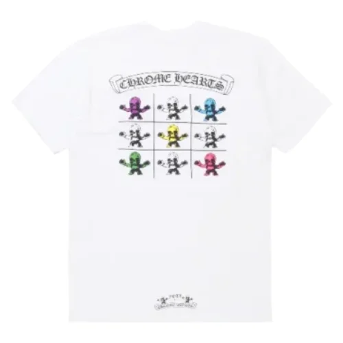 Foti Logo Chrome Hearts Multicolor Shirt White