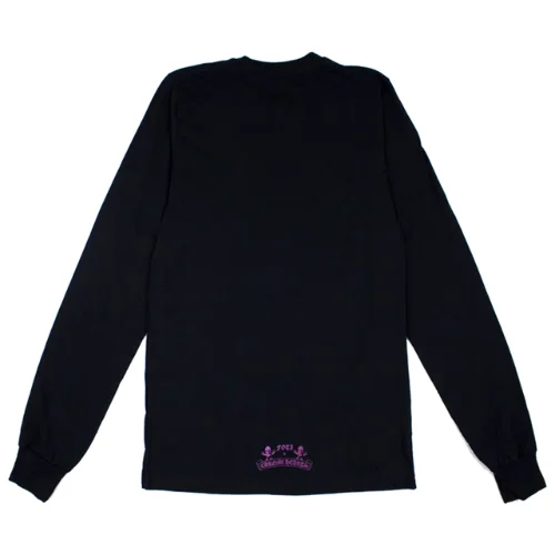 Chrome Hearts Purple Foti Long Sleeve Tee