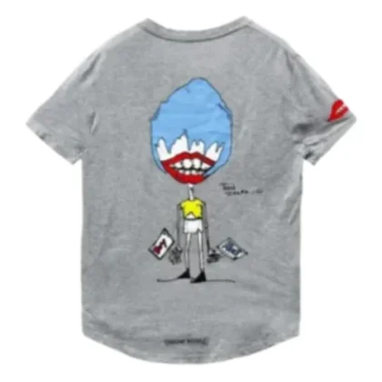 Matty Boy Chrome Hearts-Style Tee Grey