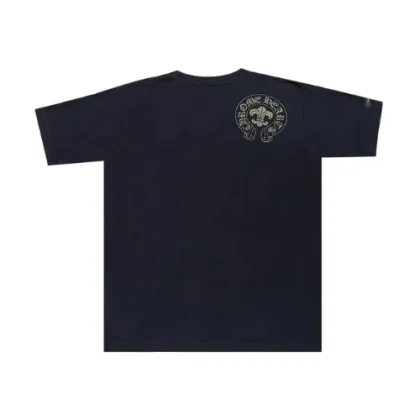 Exclusive Horseshoe Chrome Hearts Multi Dagger Logo Tee Black