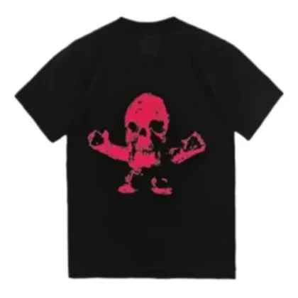 Pink Foti Harris Chrome Hearts Tee Black