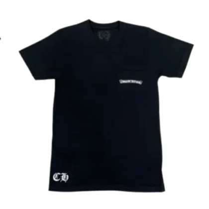 Star Cross Chrome Hearts T Shirt Black
