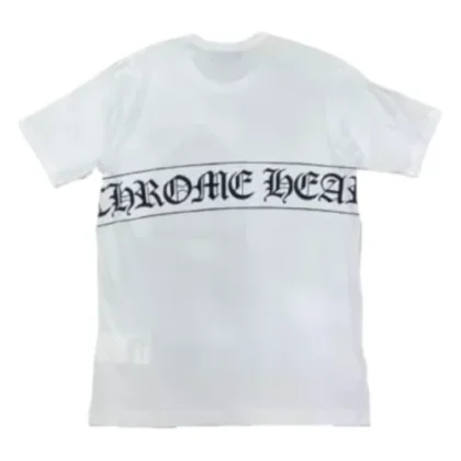 Chrome Hearts X DSM Ginza Scroll Logo White Tee