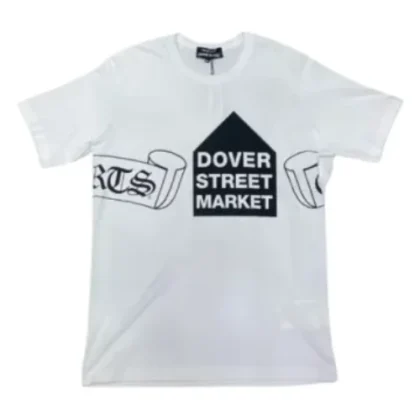 Chrome Hearts X DSM Ginza Scroll Logo White Tee