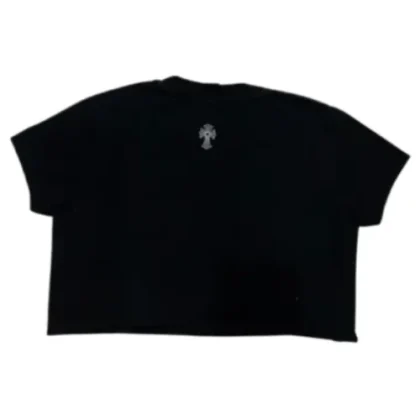 Chrome Hearts GRP Y Not Crop Top Black