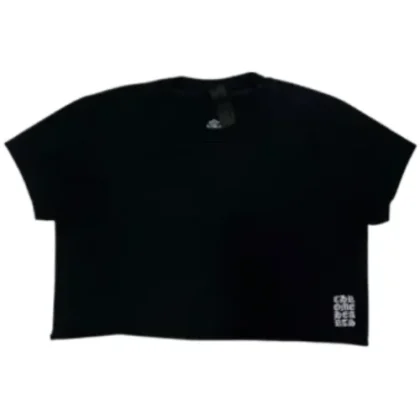 Chrome Hearts GRP Y Not Crop Top Black
