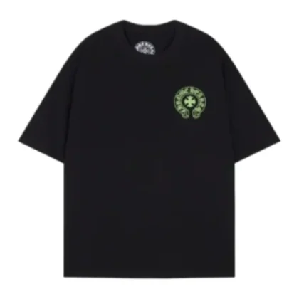 Classic Chrome Hearts Cross Logo Black T-Shirt
