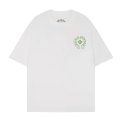 Classic White Chrome Hearts Cross T Shirt​