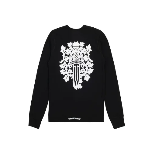 Dagger Chrome Hearts Long Sleeve T Shirt Black