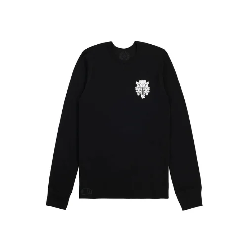 Dagger Chrome Hearts Long Sleeve T Shirt Black