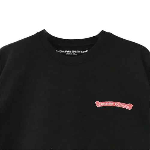 Matty Boy Stay Fast Chrome Heart Sweatshirt Black