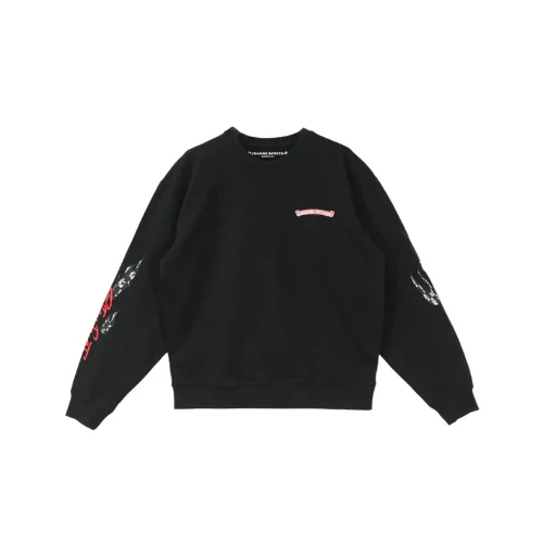 Matty Boy Stay Fast Chrome Heart Sweatshirt Black