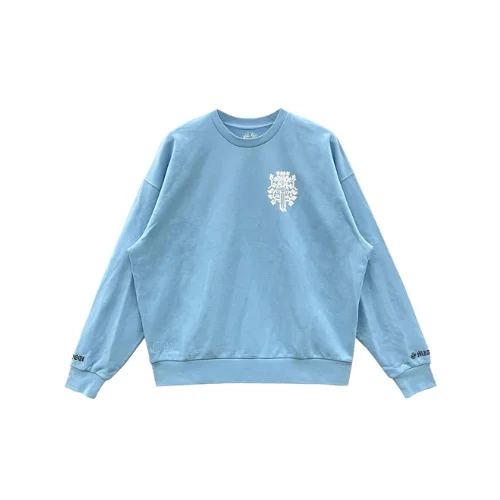 Exclusive Miami Blue Dagger Logo Sweatshirt Chrome Hearts