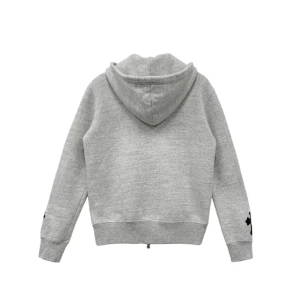 Chrome Hearts Leather Cross Hoodie