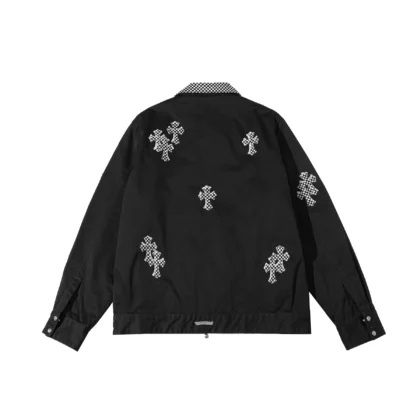 Chrome Hearts Checkerboard Cross Patch Jacket