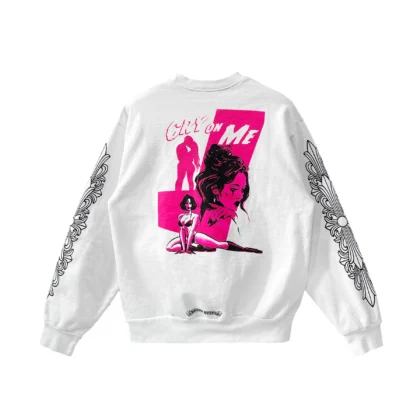 Chrome Hearts Deadly Doll Graffiti Floral Sweatshirt