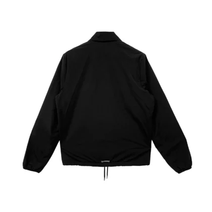 Chrome Hearts Drawstring Black Coach Jacket