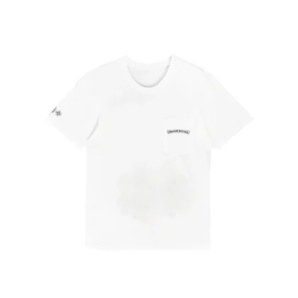 Chrome Hearts Multi Color Cemetery Cross Short Sleeve Tee
