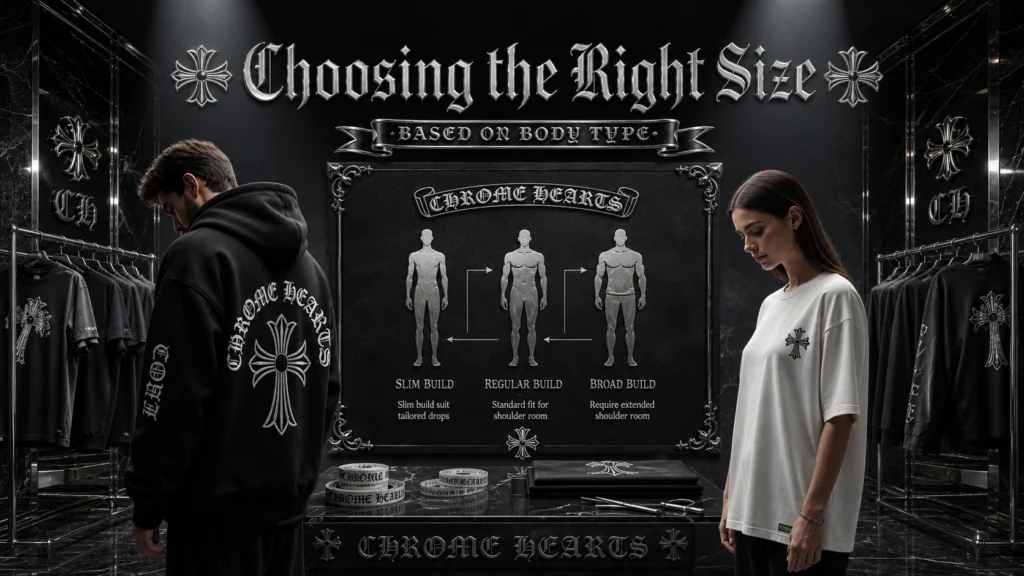 chrome hearts size chart