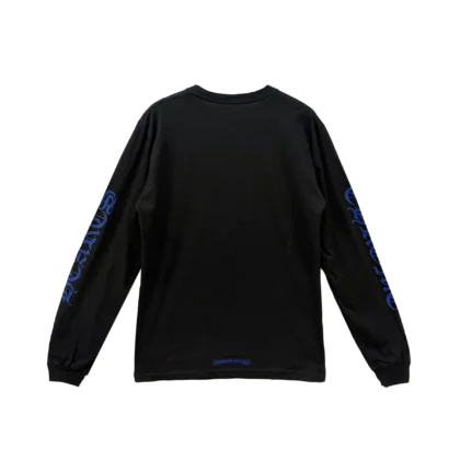 Chrome Hearts Blue Neck Long Sleeve Tee