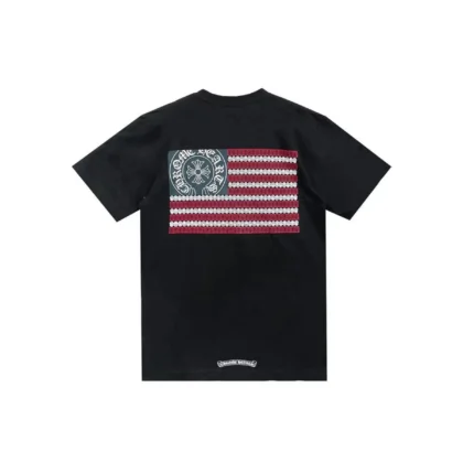 Chrome Hearts USA Flag T-Shirt