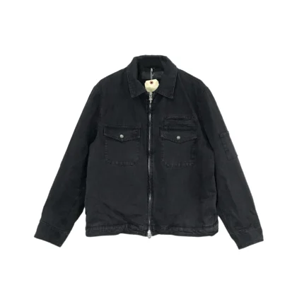 Chrome Hearts Black Denim Dagger Jacket