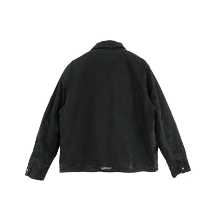 Chrome Hearts Black Denim Dagger Jacket