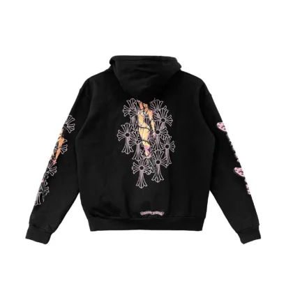 Chrome Hearts Deadly Doll Cross Scroll Label Hoodie