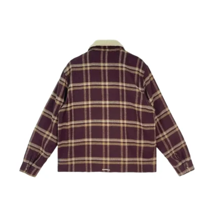 Chrome Hearts Fur Collar Zip Up Jacket