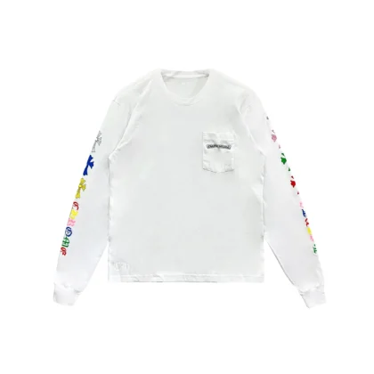 Chrome Hearts Multi Color Cross Scroll Label Sweatshirt