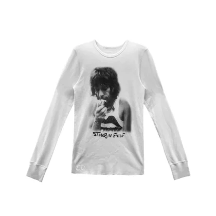 Chrome Hearts Rolling Stones Waffle Long Sleeve Tee