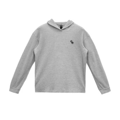 Chrome Hearts CH Embroidered Waffle Pullover Hoodie