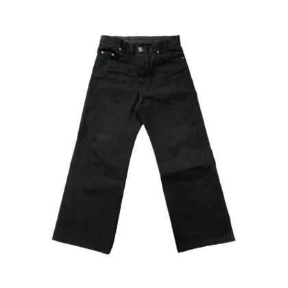 Chrome Hearts KS Fit Cross Button Black Jeans